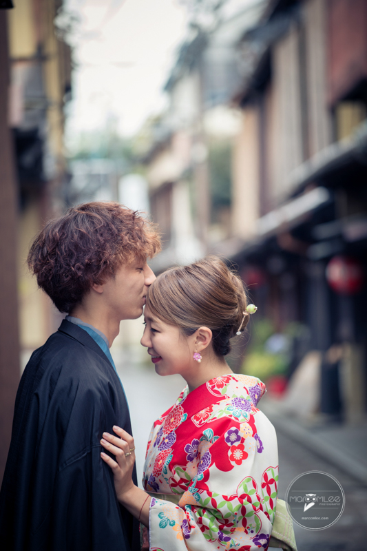 ‎和服,櫻花,京都,婚紗,情侶寫真