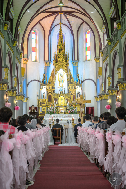 聖母玫瑰教堂,集團婚禮,兄妹合辦,婚攝,天主教